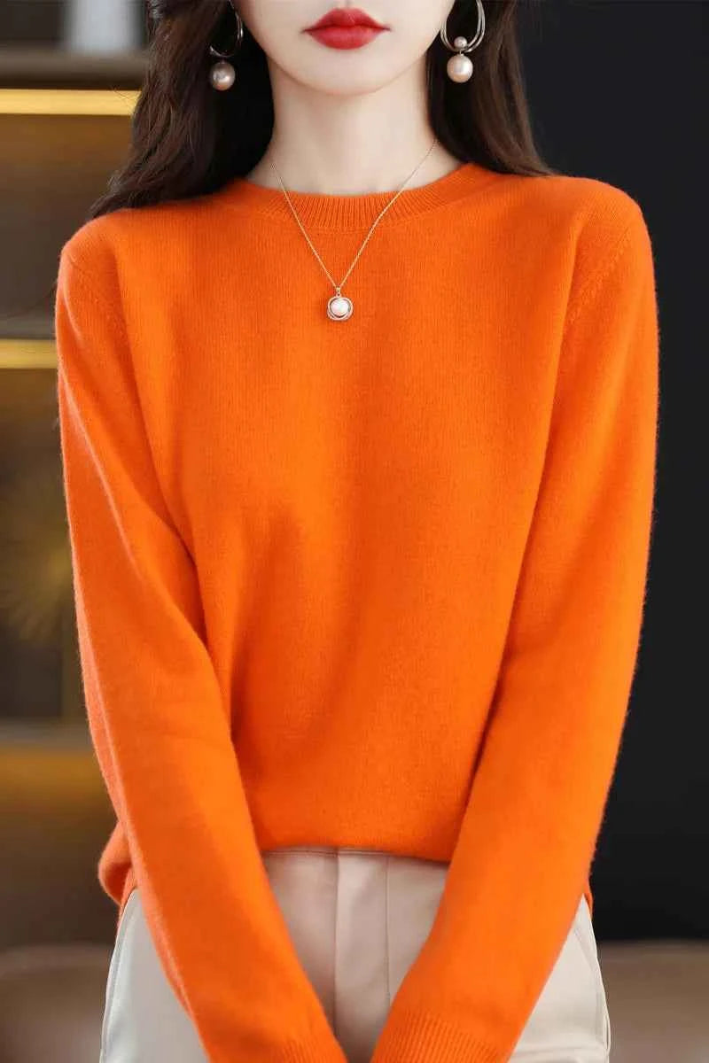 Luxury Cashmere Wool Sweater for Effortless Style and Warmth