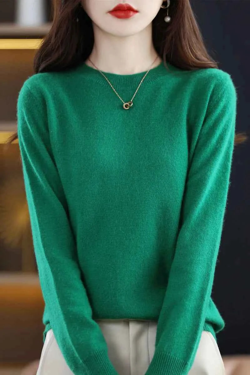 Luxury Cashmere Wool Sweater for Effortless Style and Warmth