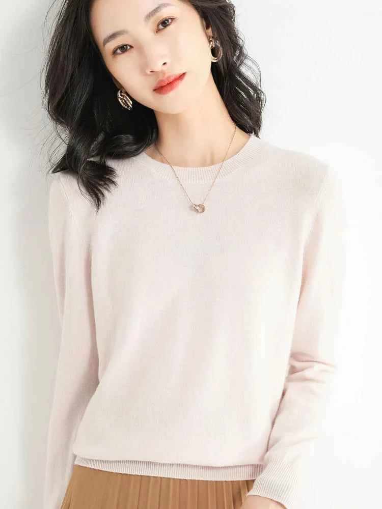 Luxury Cashmere Wool Sweater for Effortless Style and Warmth
