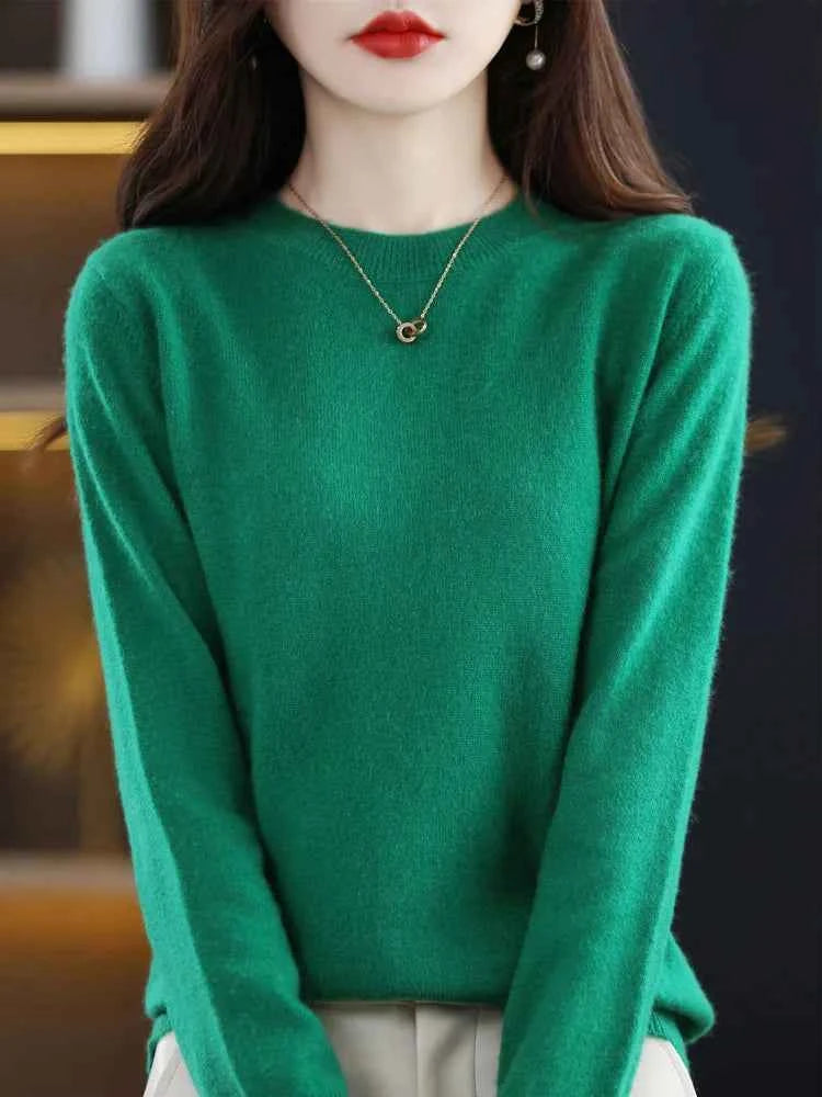 Luxury Cashmere Wool Sweater for Effortless Style and Warmth