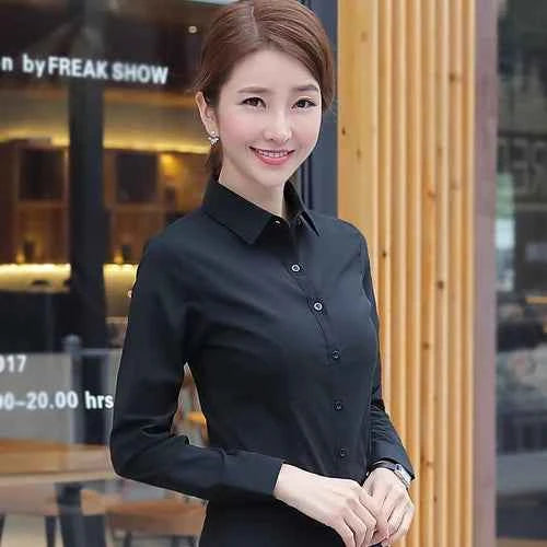 Elegant White Shirt for Office and Casual Style