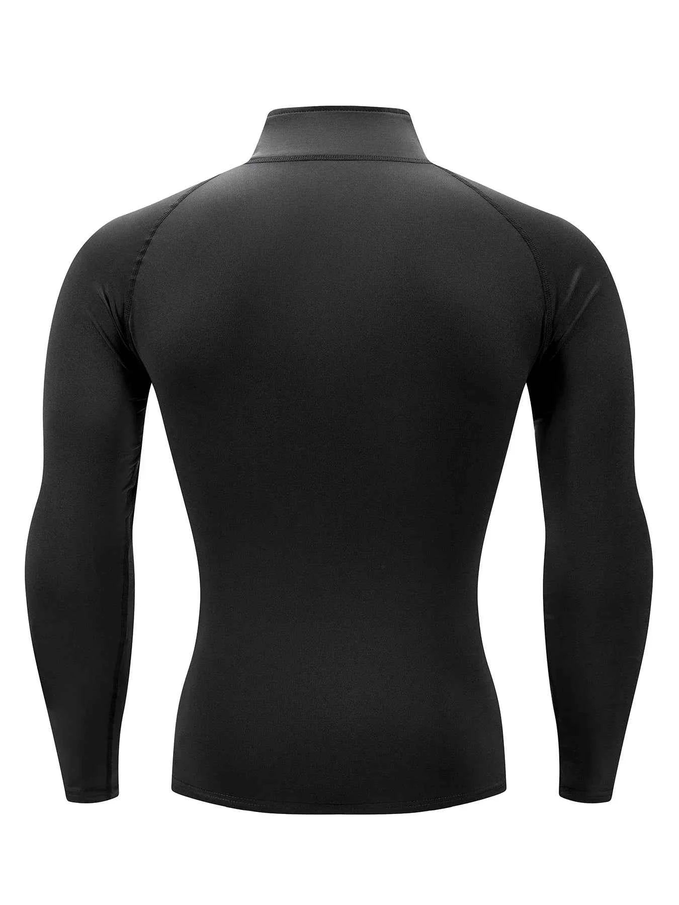Men’s Quick Dry Training Shirt - Long Sleeve Fitness Top for Optimal Performance