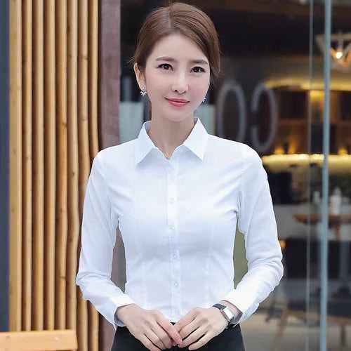 Elegant White Shirt for Office and Casual Style