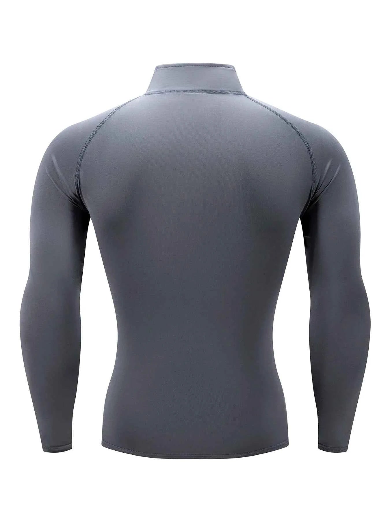 Men’s Quick Dry Training Shirt - Long Sleeve Fitness Top for Optimal Performance