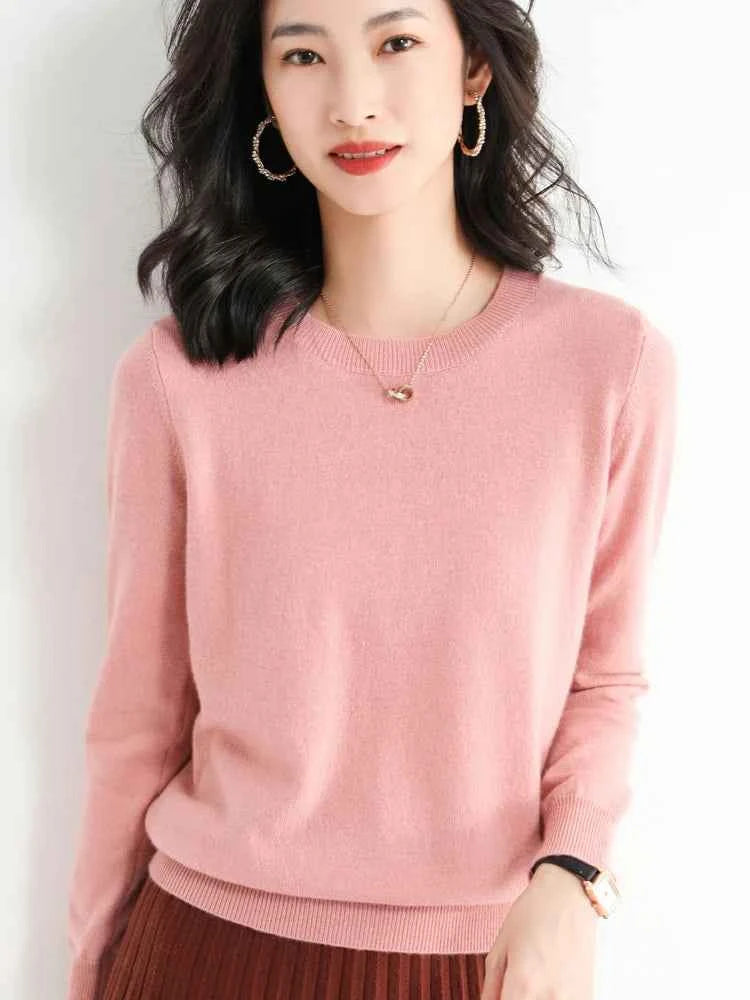 Luxury Cashmere Wool Sweater for Effortless Style and Warmth