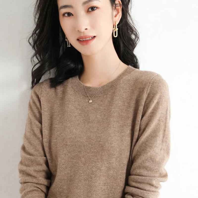 Luxury Cashmere Wool Sweater for Effortless Style and Warmth