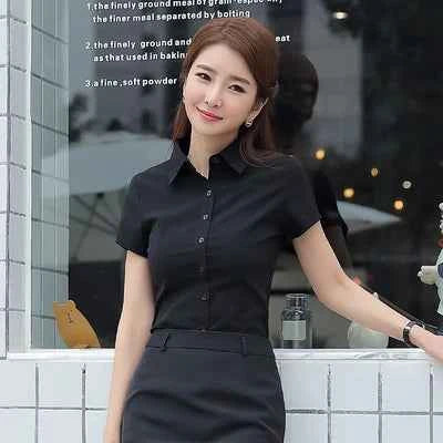 Elegant White Shirt for Office and Casual Style