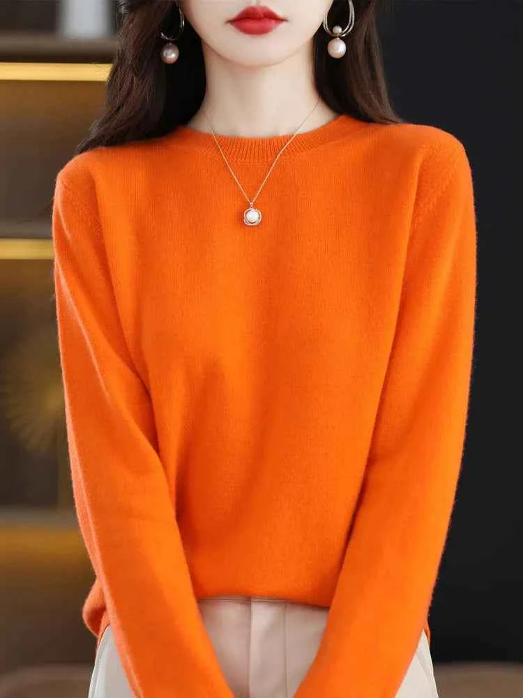 Luxury Cashmere Wool Sweater for Effortless Style and Warmth