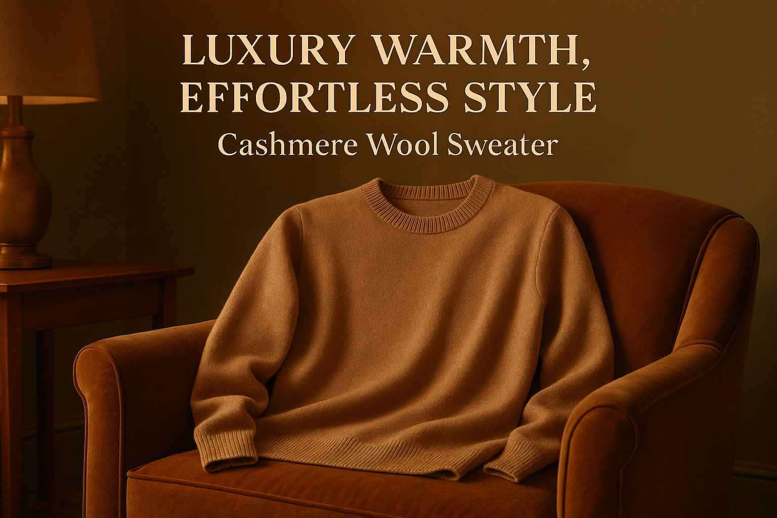 Cashmere Wool Sweater Facebook Post