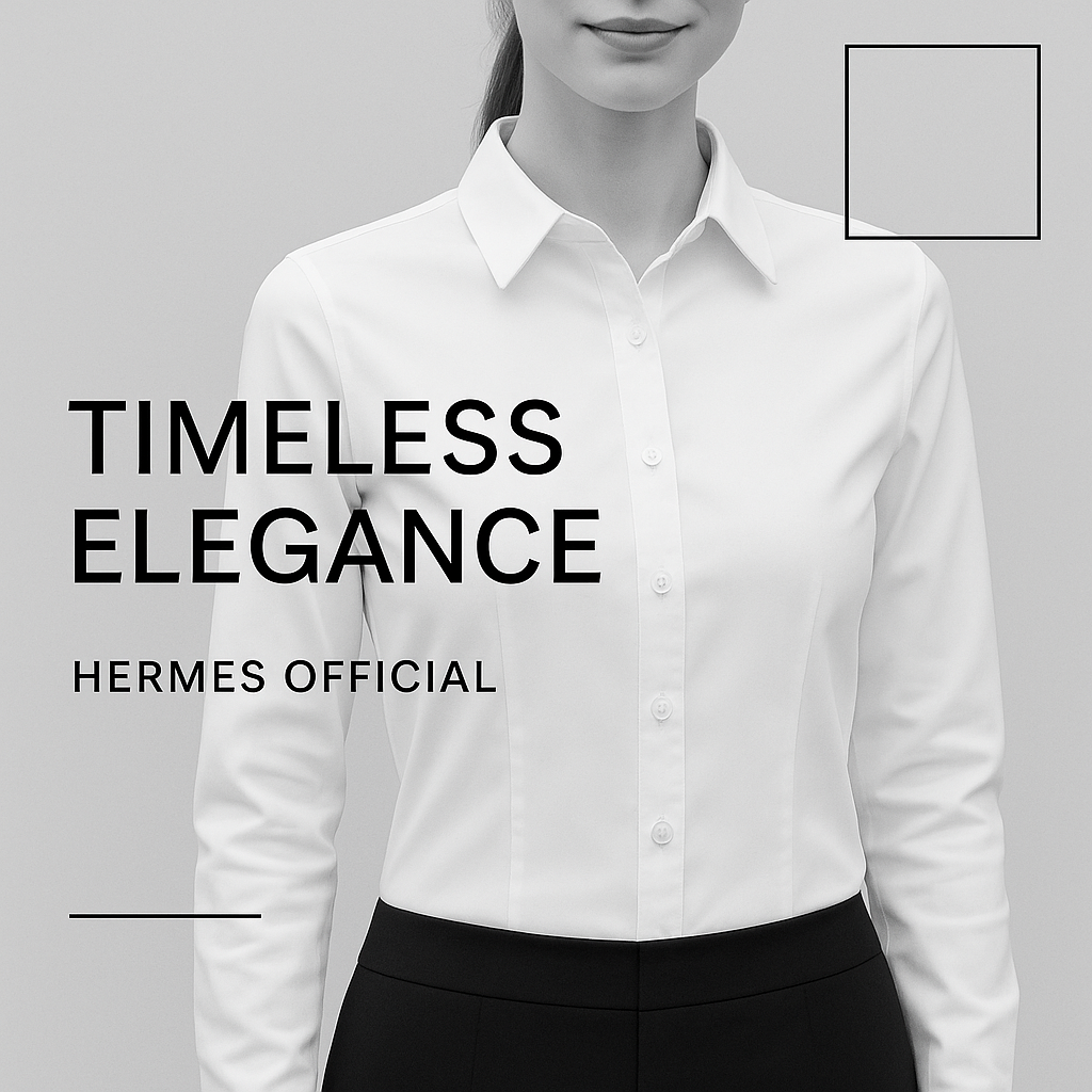 White Shirt Minimalist Post